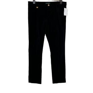 RALPH LAUREN Velvet Pants in Black Women's Size 14